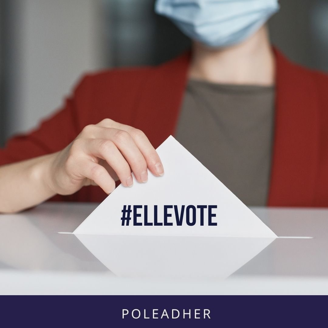 poleadher's tweet photo. #electionspresidentielles2022 🇫🇷 les 10 et 24 avril 2022, @poleadher s’engage pour la participation des femmes à la vie politique, civique et la lutte contre l’abstention. #ElleVote 🗳 est une campagne pour célébrer le droit de #vote des femmes et affirmer leur #leadership. https://t.co/yyi3p0j5jc