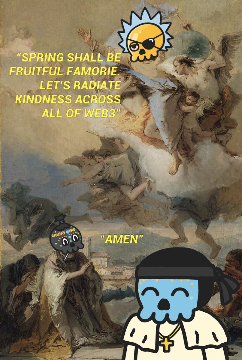 praise | art on papers (@getpraise_) on Twitter photo Spring season is here and we couldn't be more bullish on the #FaMorie.  All praise to <a href="/iwwon_official/">iwwon</a> for building this beautiful community. Finally got the pope trait & ready to spread kindness <3 Spring season is here and we couldn't be more bullish on the #FaMorie.  All praise to <a href="/iwwon_official/">iwwon</a> for building this beautiful community. Finally got the pope trait & ready to spread kindness <3