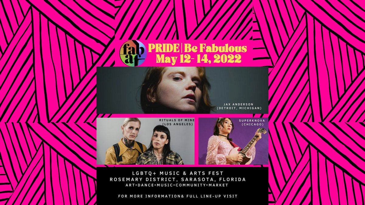 12th Annual Pride| Be Fabulous FKA Harvey Milk Festival -www.fabaf.org to learn more about our 3-Day Festival