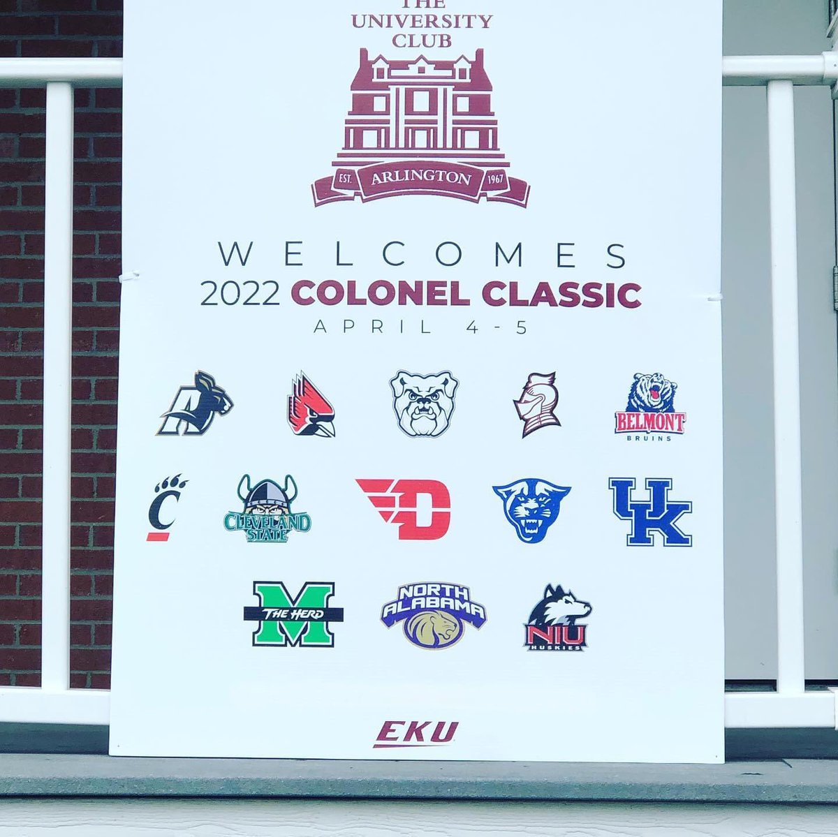 UniversityTurf's tweet image. Day 2 Colonel Classic a Little rainy this morning but the course is in great shape. Good luck @EKUWGolf #GoBigE