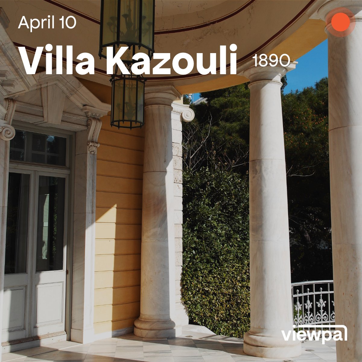 viewpal's tweet photo. Open House - Open your World🌎
This week, discover fine examples of #architecture in Athens live-streamed by @OpenHouseAthens✨
🎫Villa Kazouli: a delicate balance between Neoclassicism and Art Nouveau
📆April 10, 2022
https://t.co/8aOO1A52h3
#viewpal #OpenHouse #travel #Athens https://t.co/L3eaDqkdZr