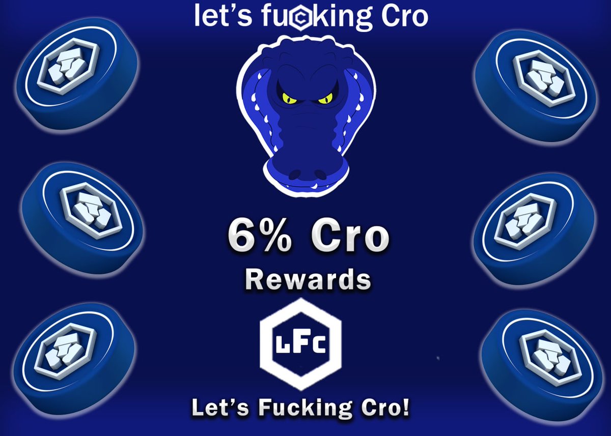 DaCryptoGeneral's tweet photo. 1st #CRO play for the day, @LFCro_ CRO only project &amp; contract with  working 6% #CRO Rewards 🔐 1 month locked liquidity with a solid team behind it

💰MC: 50K

🌐Website: https://t.co/kw8aLJzBNb

📱 https://t.co/E7tvuinrwZ

Chart:
https://t.co/pcjeSXcHdd https://t.co/6urJ7z7CAG