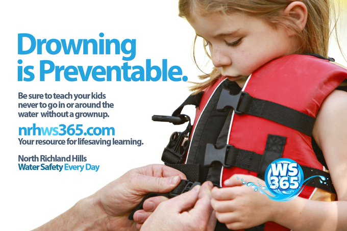 Active adult supervision is one of the #abcsofwatersafety. Use a water watcher, and if a child is missing--check the water first!