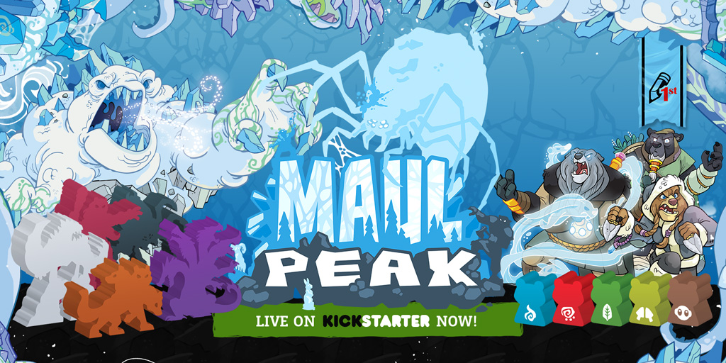 PencilFirst's tweet photo. 🥳 We're LIVE on Kickstarter!!! 🎉
😃 Join us on now through April 25th! Maul Peak is the standalone sequel to Skulk Hollow, featuring the mighty Grizzar and all new Guardians! 🐻🏔️ See you there! 👋
https://t.co/XXc7crwkbA
#maulpeak #boardgames #kickstarter #skulkhollow https://t.co/WngnwXmd6f