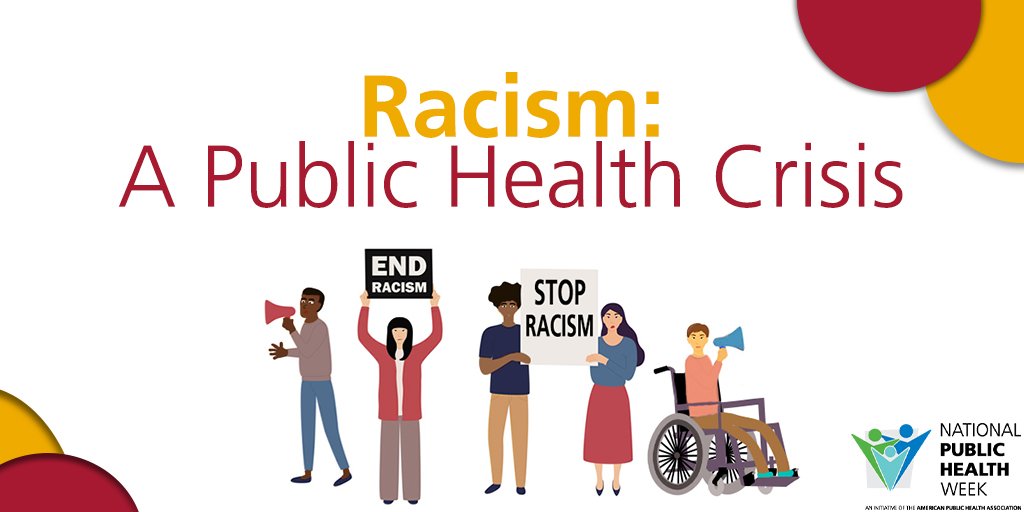 Racism shapes where and how people live and the resources and opportunities they have. Racism directly affects the physical and mental health of people of color. colo.health/3Lx15dV #COHealth #SocialDeterminantsOfHealth #HealthEquity #PublicHealth