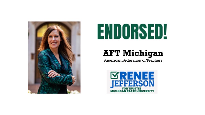 Trustee Renee Knake Jefferson (@msujefferson) on Twitter photo 