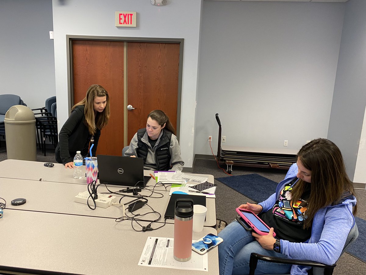 LIU12_AT's tweet photo. SLPs, OTs, and staff developers are learning about access options to @PRCbrand and @SaltilloBrand #AAC devices. @LincolnIU12 @LIU12_PD @kbehnke @LIU12_TaC #AugComm #liuassistivetech #Accent #NovaChat https://t.co/93xBwPsRjD