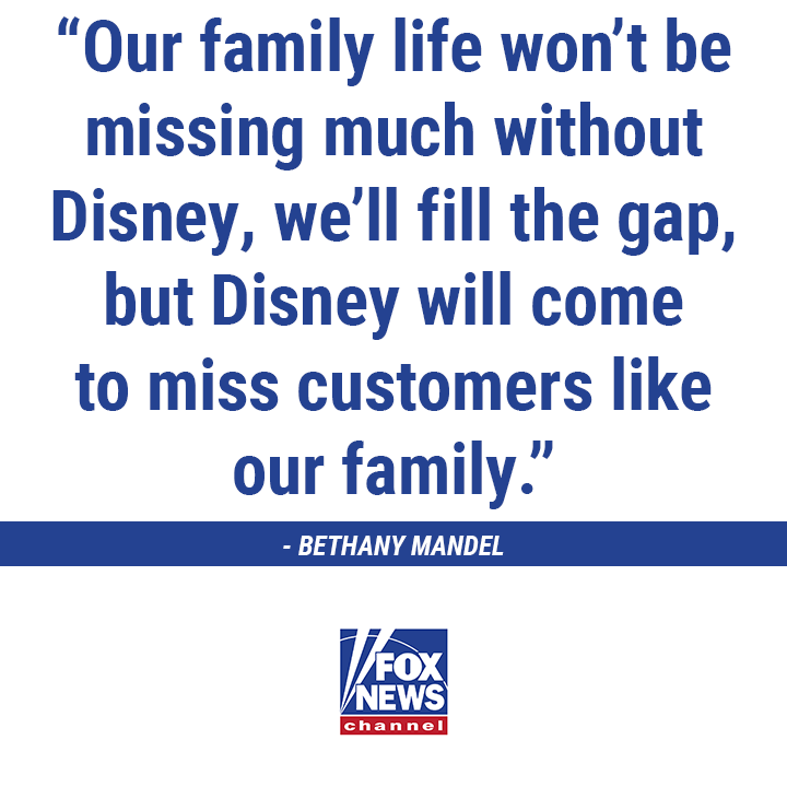 FoxNews's tweet photo. MONEY TALKS: Mother of five says, 'My family isn't the target audience for Disney any longer' https://t.co/VpFEwkzD1P https://t.co/725t1oB3zi
