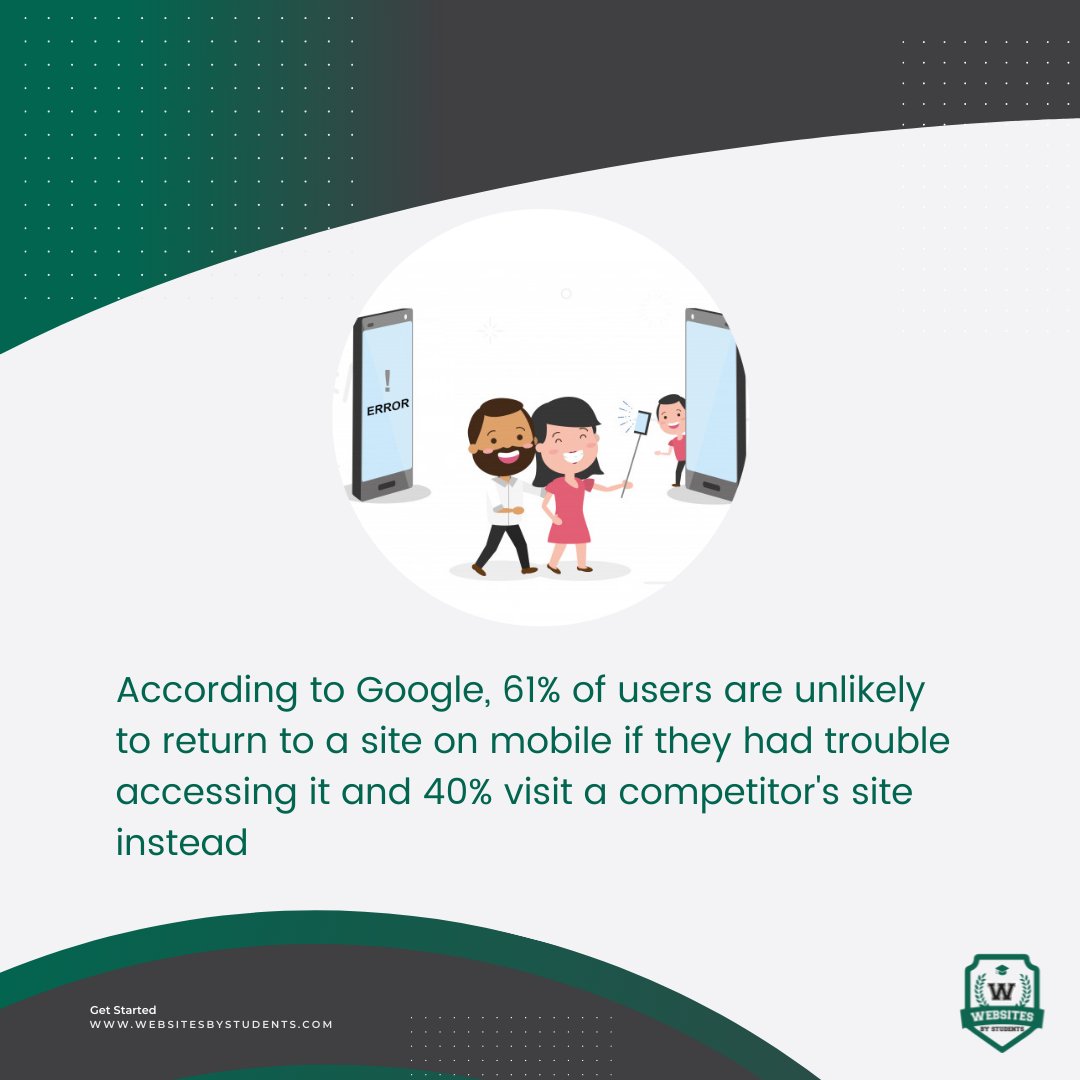 sitesbystudents's tweet photo. If your visitors have to experience difficulty while browsing, find navigation and resolution problems, then they are unlikely to return your website. https://t.co/eAbDaOT2Ss