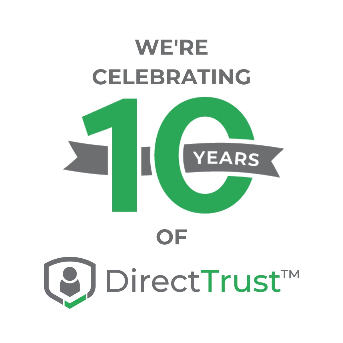 DirectTrustorg's tweet photo. Ten years ago today DirectTrust was founded. We're proud to celebrate our anniversary today, as well as the foundational years of the #DirectProject prior. A heartfelt thank you to our #healthIT/#interoperability community for your support!
#DirectTrust10 https://t.co/wlaJ5fAzZ1 https://t.co/0pJ0cEKdw8