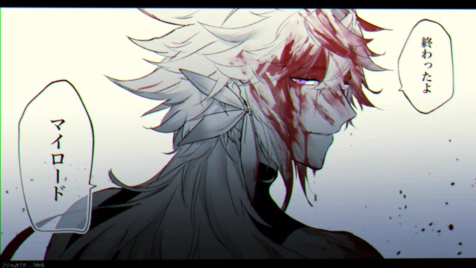 # 4月になったのでフォロワーさんに自己紹介しようぜ  

推しを血に濡らすのが好きです…🥺(不穏)
(※血注意) 