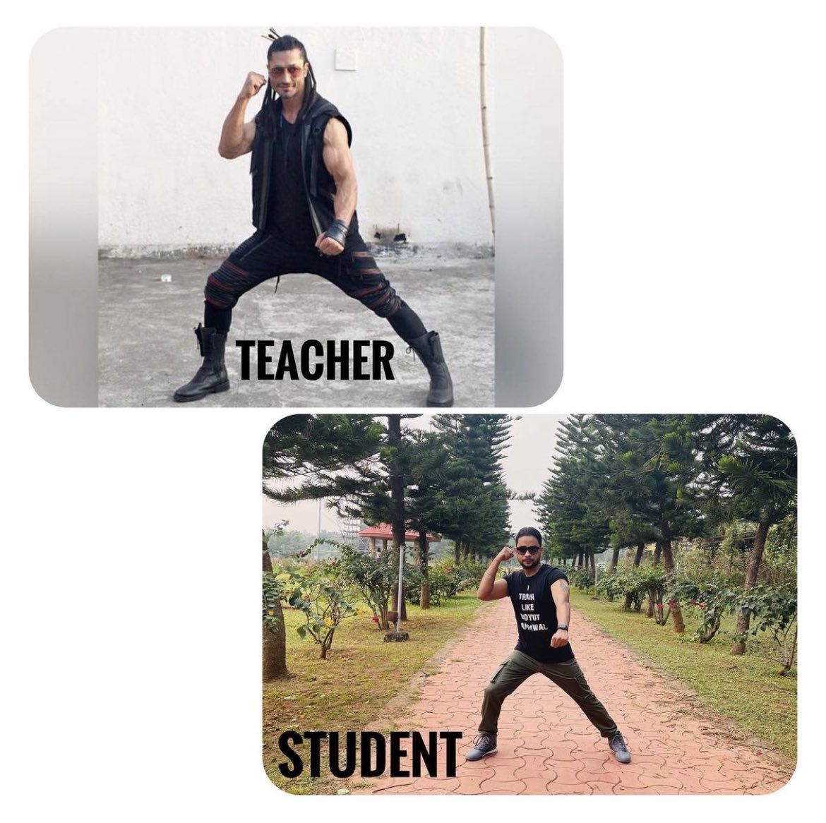 PatnaikAvishek's tweet photo. Like Teacher Like Student 
@VidyutJammwal Sir

@mechirag_patel @vidyuts_maniac @Vaishalija09 @Samyukthaj_08 @PriyaBh06184550 @vidyut_parashvi @du443 @tarkedhananjay @Piyush_thakur20 @SonaiMitra2 @MeKashishSingh @PurviDave10 @khyatidv @mepranati09 @indianprinceraj https://t.co/VTAmDLrQTt