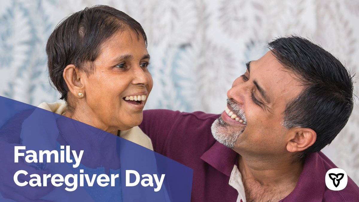 Today is Family Caregiver Day in Ontario, a time to recognize all those who provide care to a family member, neighbour or friend.

Thank you for all that you do to support your loved ones each and every day.

#FamilyCaregiverDay
#CaregiverDay