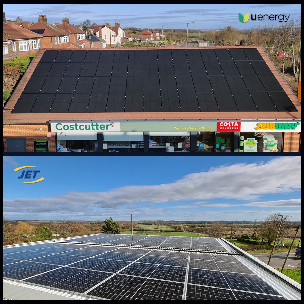 UEnergySolar's tweet photo. Our new Retro-fit solar system for Turnpike Garage! 

#sustainableenergy  #greenenergy #unitedkingdom #netzero2050 #netzerocarbon #renewableenergy  #Uenergy #environment #trending #trendinguk #trendingnow #solarsystem #solar #forecourts #forecourtspecialistsuk #ukforecourts https://t.co/1en6XMDr5J