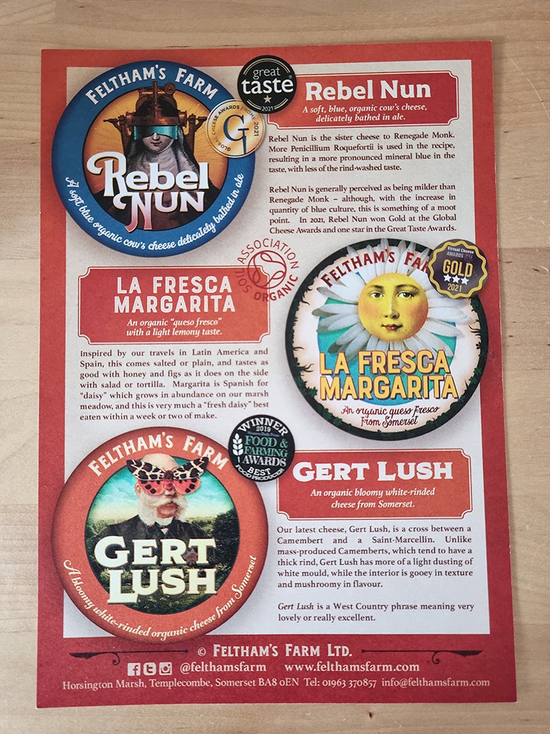 LWE_Hub's tweet photo. We had a quick trip to Devon last week, and managed to pick up some Gert Lush cheese made by our award winning cheese making tutor Marcus Fergusson from @felthamsfarm 

👉 Looking for more cheese course info:
https://t.co/Vpeo2JT0eu

#cheesemaking #makecheese #cheeseonline https://t.co/4jqpSxDdv9