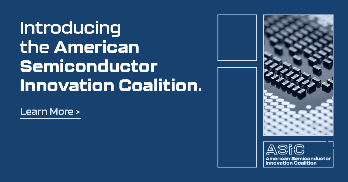 Entegris's tweet photo. Modern technology requires modern #chip innovation. That’s why we partnered with 50+ partners to join @ASICoalition, expand U.S. #semiconductor R&amp;D, and submit our vision to @CommerceGov. https://t.co/tkj4rSvMiT. https://t.co/b47sRuBIil