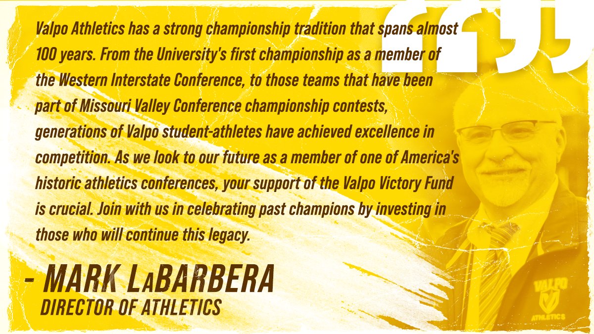 Your support plays an important role in helping <a href="/ValpoAD/">Valpo AD</a> and Valpo Athletics build future champions! 

🔗: bit.ly/3LjUIuv

#GoValpo #WeAreBeacons #ValpoDay