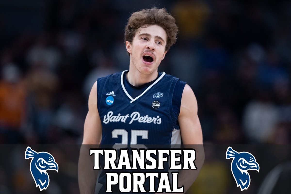 cbk_now's tweet photo. Saint Peter’s Guard Doug Edert has entered the transfer portal

#collegebasketball https://t.co/Z4FoeupCnx