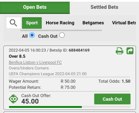 Day 1 or 15 Roll over Challenge
R50 then you start.
This is Betway money can't be selfish with. 1.50odds for 15 days. We put back winnings as they are. Starting today.
😊😊😊😊
Ngizikwatele mina. Bayekeni kwi Train sizobuya.💃💃💃