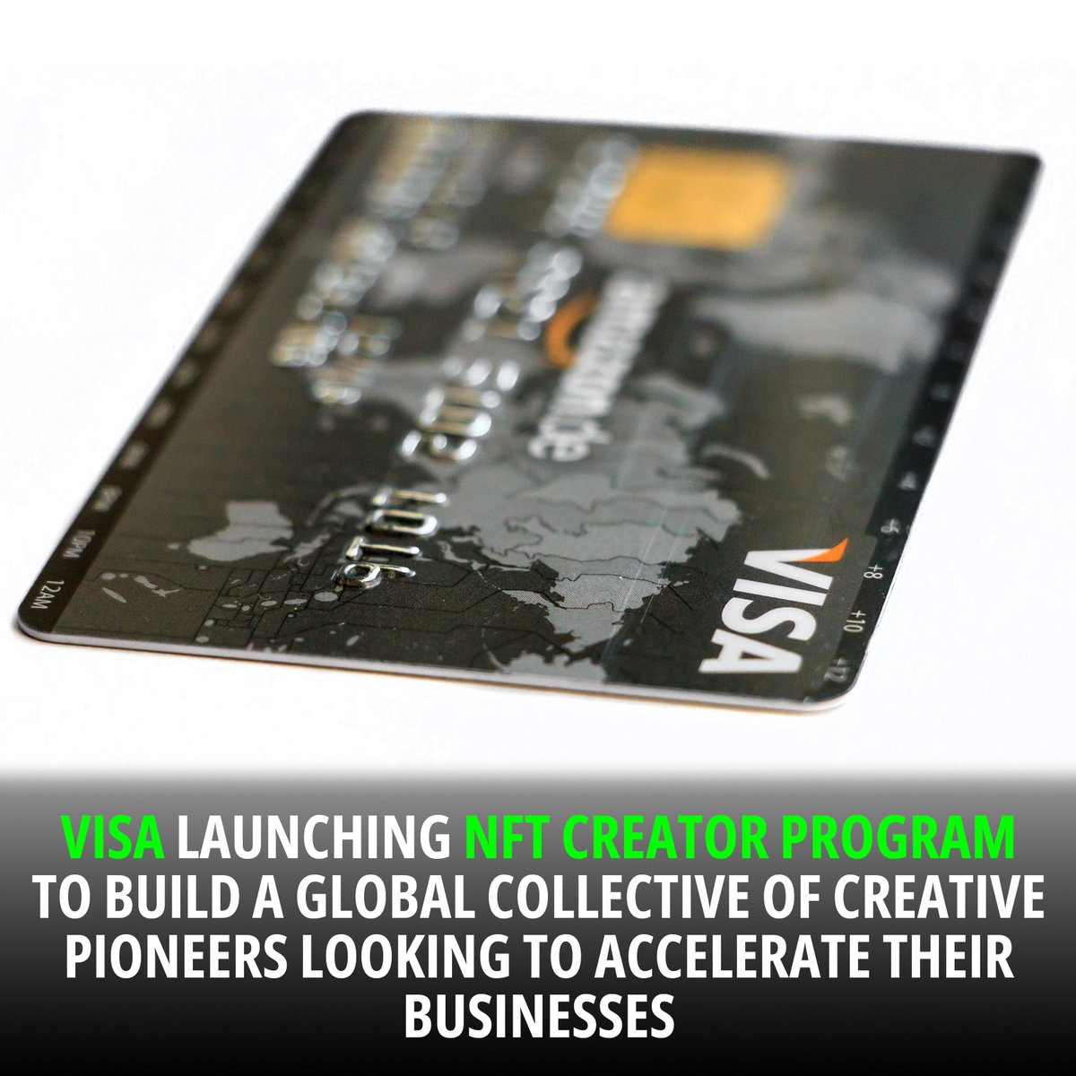 nfthoos's tweet photo. Visa launching NFT Creator Program to build a global collective of creative pioneers looking to accelerate their businesses
#nft #nftcommunity #nftnews #crypto #cryptocurrency #nftdrop #nftart #nftcollector #opensea #nftcollectors #nftcollectibles #nfthoos #metaverse https://t.co/6e0eWvvlEj