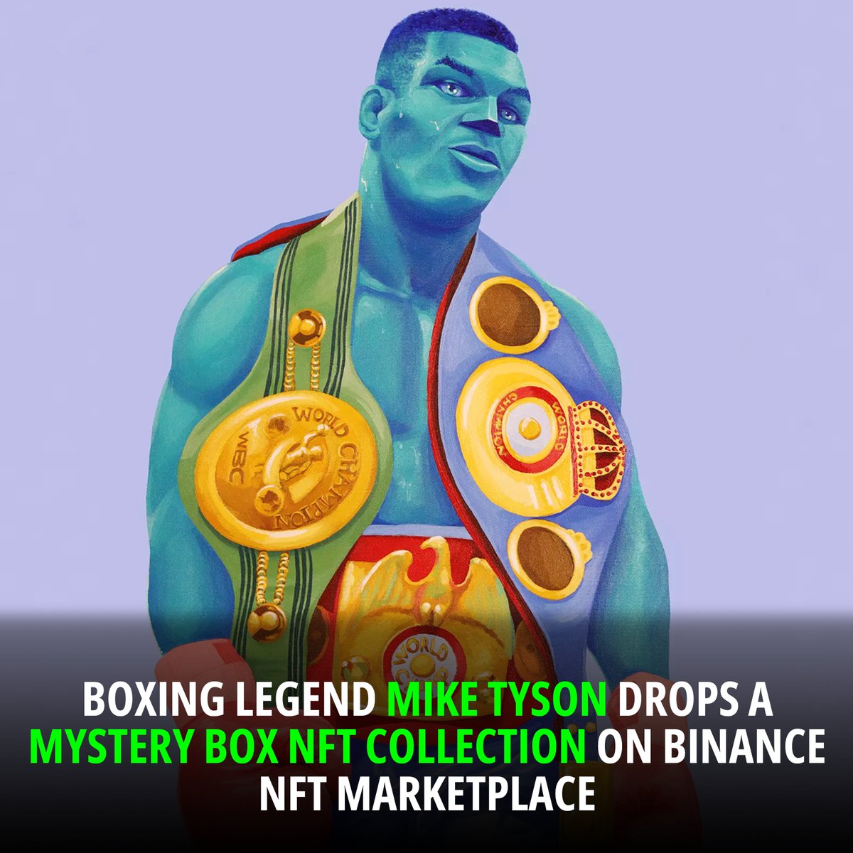 nfthoos's tweet photo. Boxing Legend Mike Tyson drops a Mystery Box NFT Collection on Binance NFT Marketplace
#nft #nftcommunity #nftnews #crypto #cryptocurrency #nftdrop #nftart #nftcollector #opensea #nftcollectors #nftcollectibles #nfthoos #metaverse #metaversenft #miketyson #binance https://t.co/zi37BXfnki