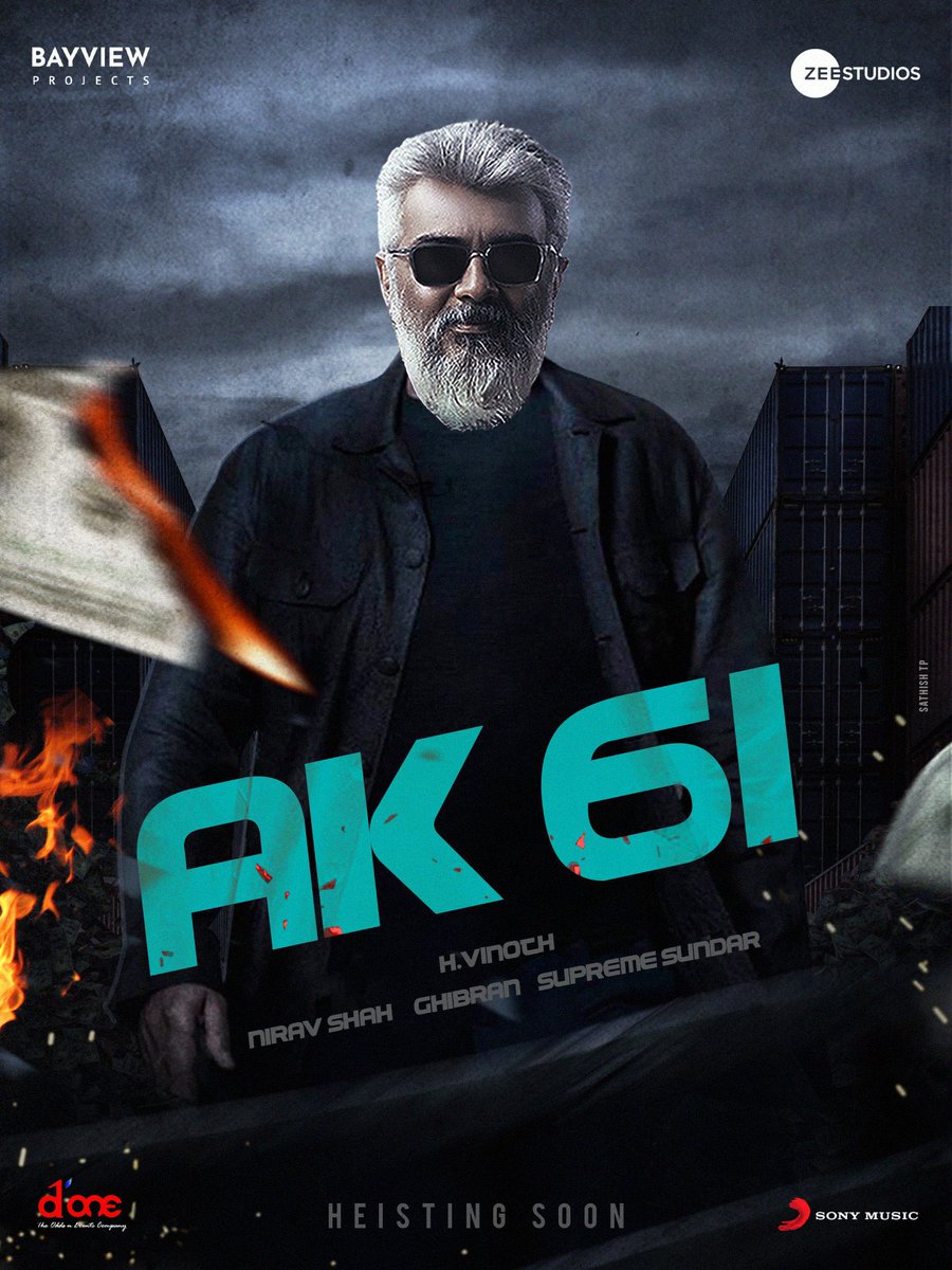 KeralaAjithFc's tweet photo. #AK61 Shoot commences soon mostly Pooja by this week.#AjithKumar https://t.co/b7hx505MEL