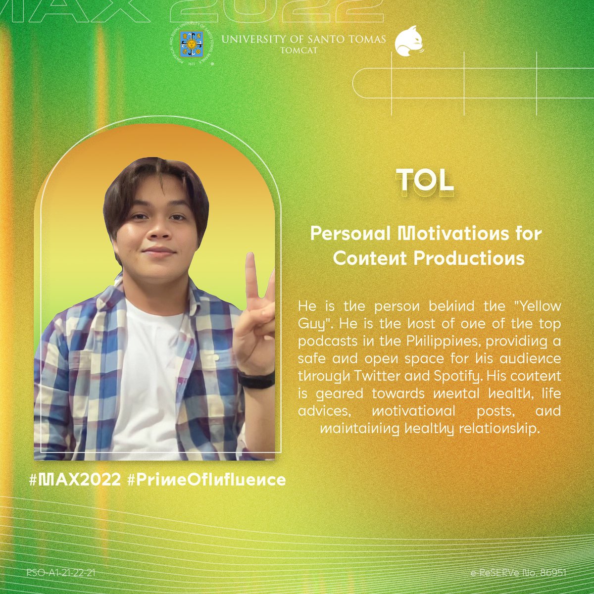 TOMCATust's tweet photo. It’s best to learn from the experts. Time to check if you had your guesses right!
Witness these media professionals, content creators, and influencers deliver insights on the present-day media industry at the M.A.X. 2022: #PrimeOfInfluence.
#MAX2022 https://t.co/BAc6CzSz8M
