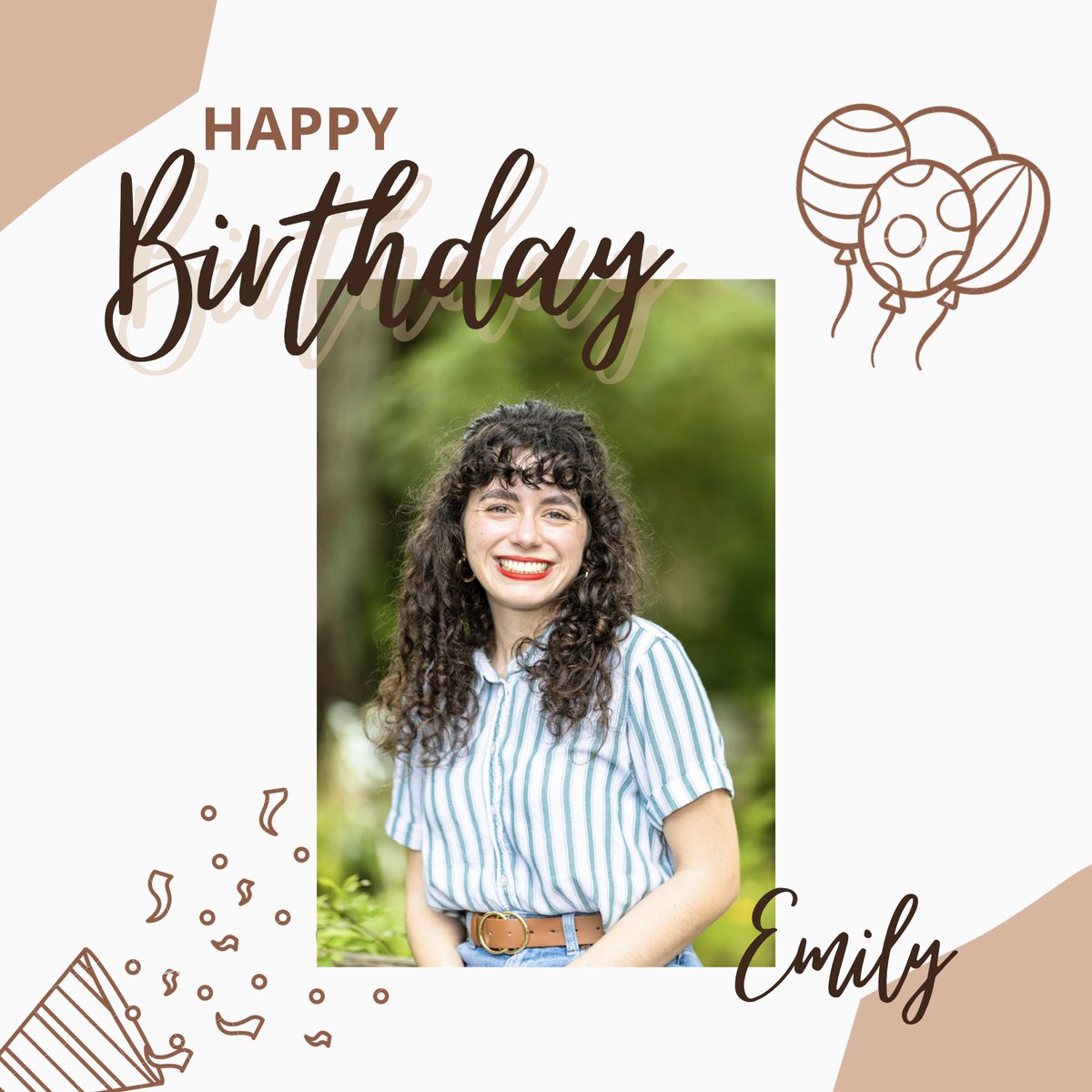 Happy Birthday to our Assistant Editor, Emily! Have an awesome day! 🎂🥳🤩