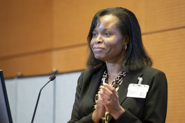 One of Dr. Kimberly Johnson’s earliest memories arriving at Duke in 1997 is the long hallways lined with portraits of white men. Johnson, professor of medicine, has since earned her own place in the hallowed halls of Duke—and beyond.
duke.is/4cchg
<a href="/dukemedicine/">Duke Department of Medicine</a> <a href="/DukeU/">Duke University</a>