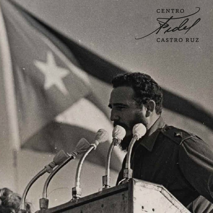 #Fidel:'Nos alienta la certeza de que al defender nuestra independencia (...) defendemos también esos mismos derechos para todos los pueblos pequeños, como los del Caribe, que un día pudieran verse amenazados igualmente por la prepotencia del imperio'. #FidelVive #CubaVive