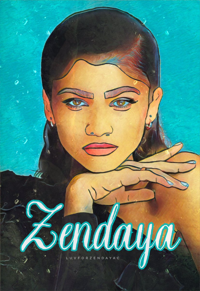 My new artwork of <a href="/Zendaya/">Zendaya</a> ♡
It took me 9hrs to do but it was well worth it ! Love you Z!:)
#zendaya #fanart