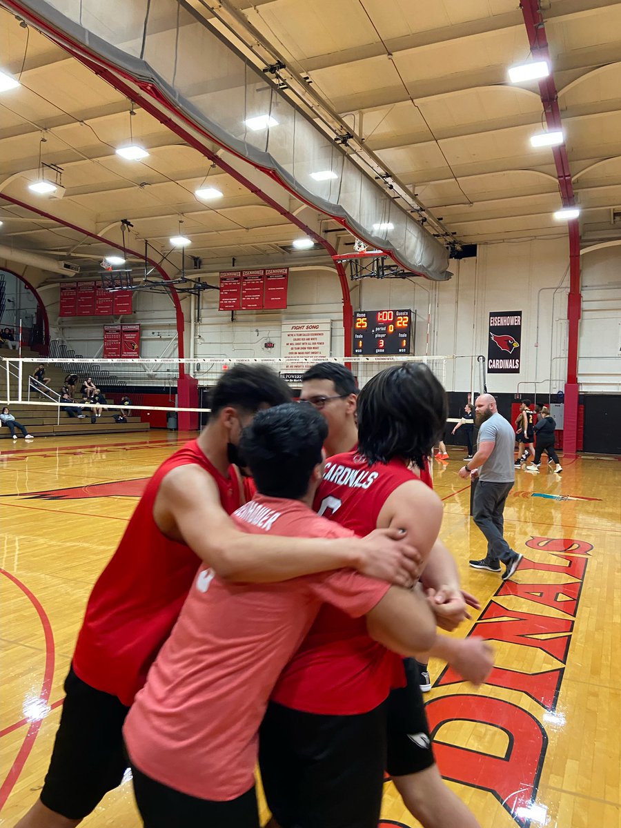 dde_volleyball's tweet photo. Congrats to the DDE Boys Volleyball program with their sweep against Marian Catholic last night! Great job Cards! https://t.co/yAuf6I6YzU