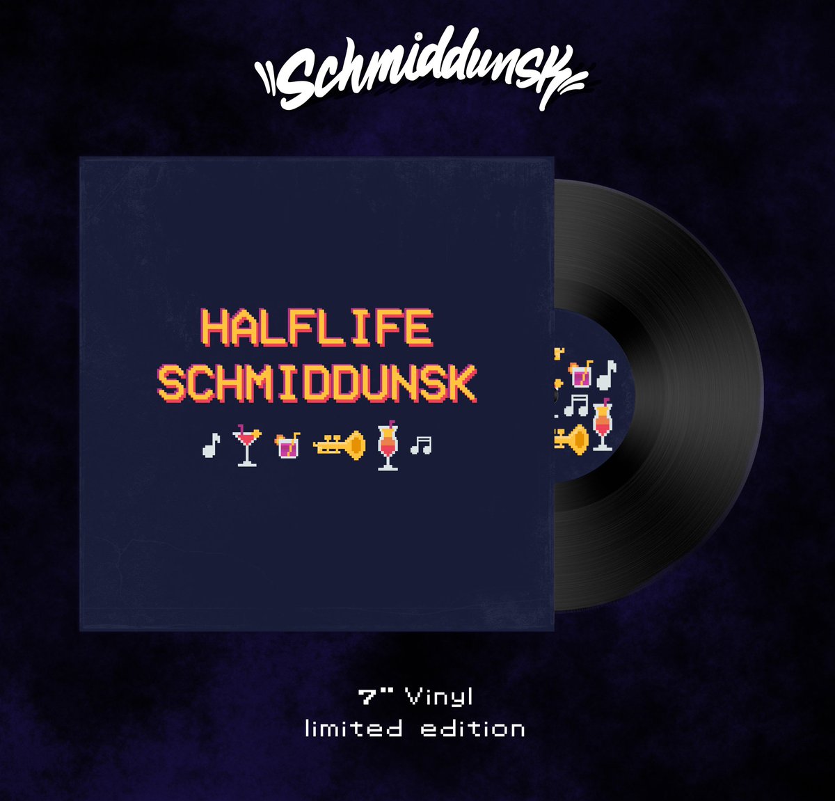 HalfLife by Schmiddunsk is a 4-track instrumental EP released on limited 7" vinyl.
After reaching more than 12mio streams, I release my fav Beats for the first time on my own vinyl.
orcd.co/halflife
Bandcamp sold out / Last copies here @hhvrecords hhv.de/shop/de/artike…