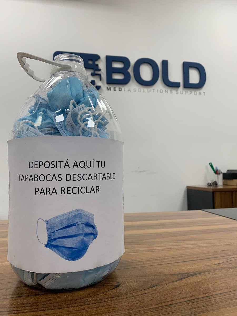 BoldMSS's tweet photo. Después de 2 años de pandemia, en Uruguay se pone fin a la emergencia sanitaria.
En #BOLDMSS seguimos reciclando los tapabocas gracias a la recolección que hace @nomascolillasuy
#Uruguay #emergenciasanitaria #Reciclaje https://t.co/4j8DXu00yN