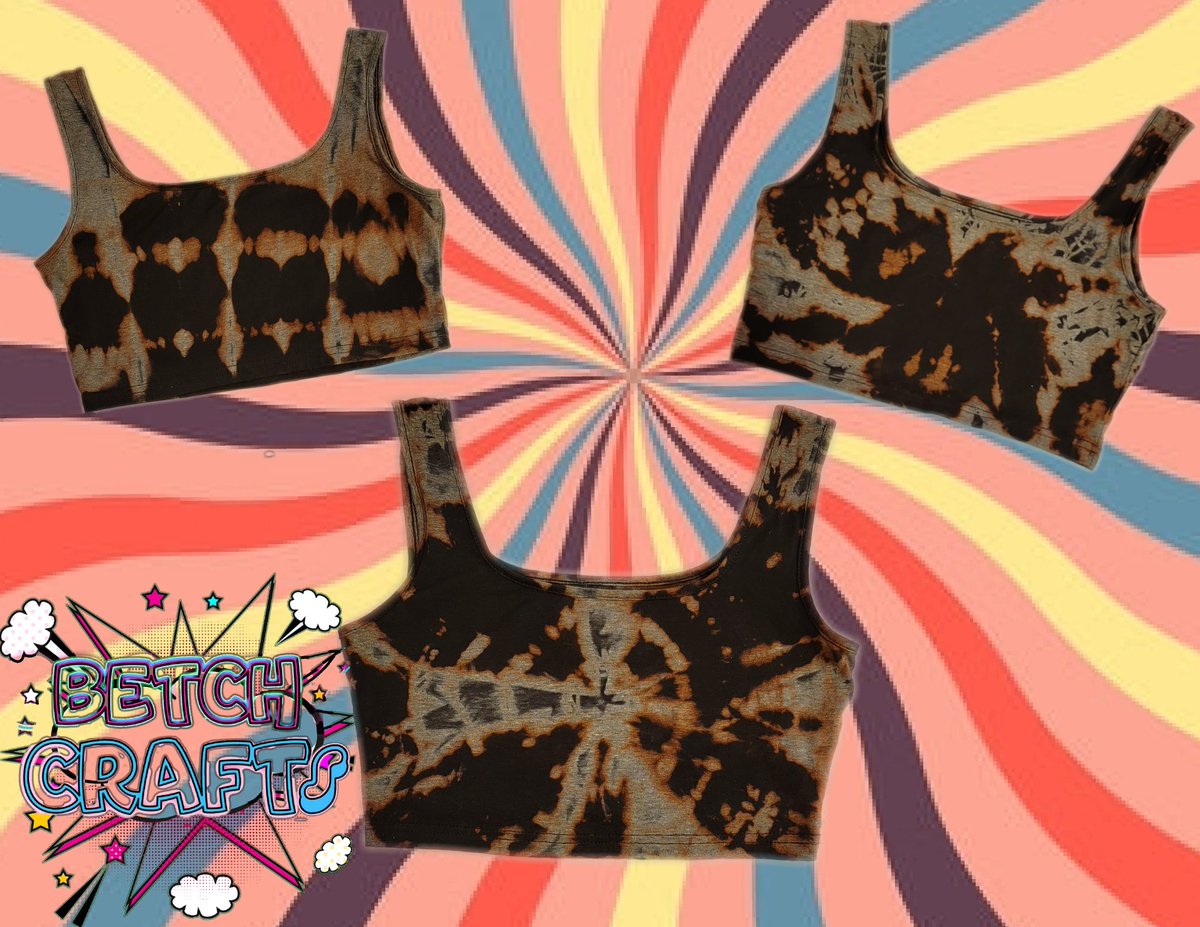 BetchCrafts's tweet photo. Acid Wash Croptops!!! https://t.co/z9Z1d1r4MA https://t.co/a4WJph9VLI
