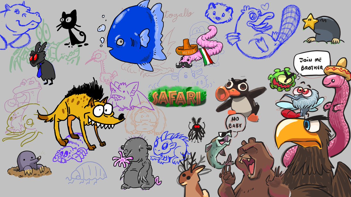 djgomita's tweet photo. Doodles from last night #DrawAndChat session with @pentaro!
If you miss it, you can watche it here:
https://t.co/h6Kcuc6EPW
#Safari #Sketch #aggie #streaming https://t.co/xzXd1lJTcX