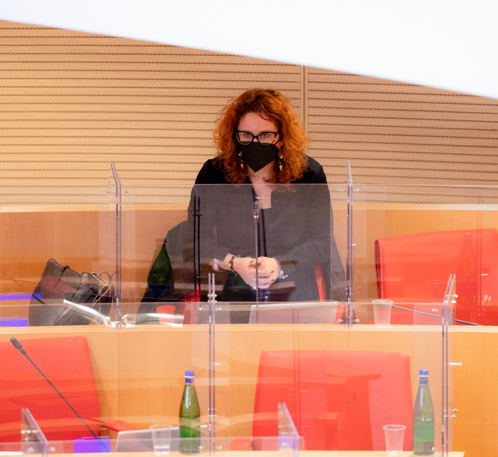 Su mia richiesta, in Commissione di studio e inchiesta sul fenomeno della #criminalità organizzata in #Puglia abbiamo ascoltato Francesco Minervini, autore del libro “Non la picchiare così. Sola contro la mafia”, che racconta la storia di una… facebook.com/GraziaDiBari/p…