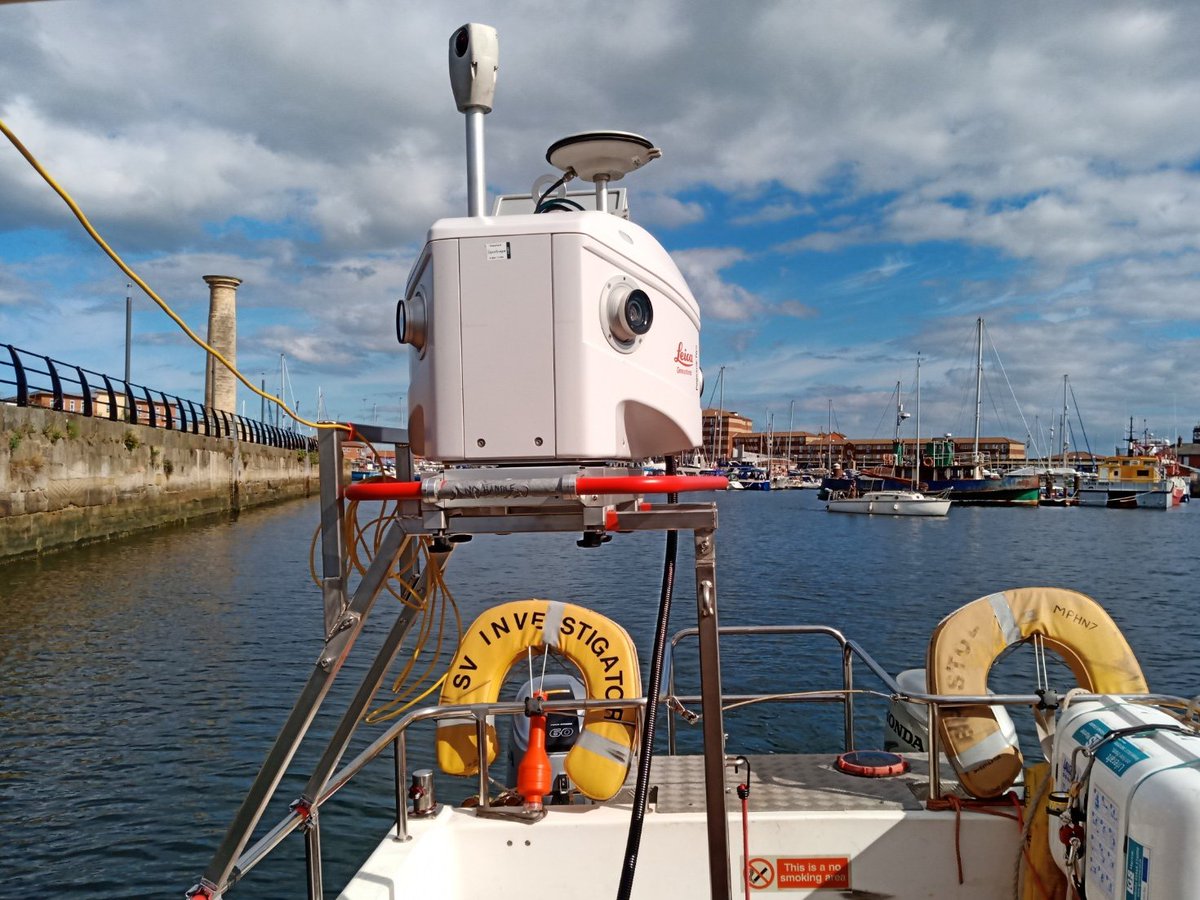 LandScopeUK's tweet photo. From #highways to #marine, our mobile solutions cover many environments! We can combine #MobileMapping and #underwater data to deliver a seamless #3D model above and below the waterline: https://t.co/r3YglvWHNk #Hydrographic #Inspection #AssetInspection #Surveying #DigitalTwin https://t.co/KIAxPbDlyA