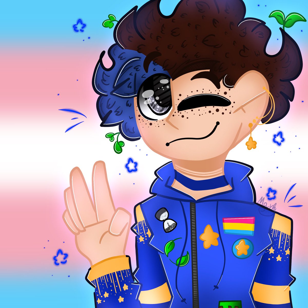 MarmBoyBlue's tweet photo. I finished this up for myself because I.. wanted too and wanted different clothes ^^ and I actually like em!!
#Art #TransGender #Pan #Flag #leaves #floofy #DigitalArt #Jacket #MinecraftBlock #Stars #UnusAnnusClock #Stars #Star https://t.co/64C4ocxX2N