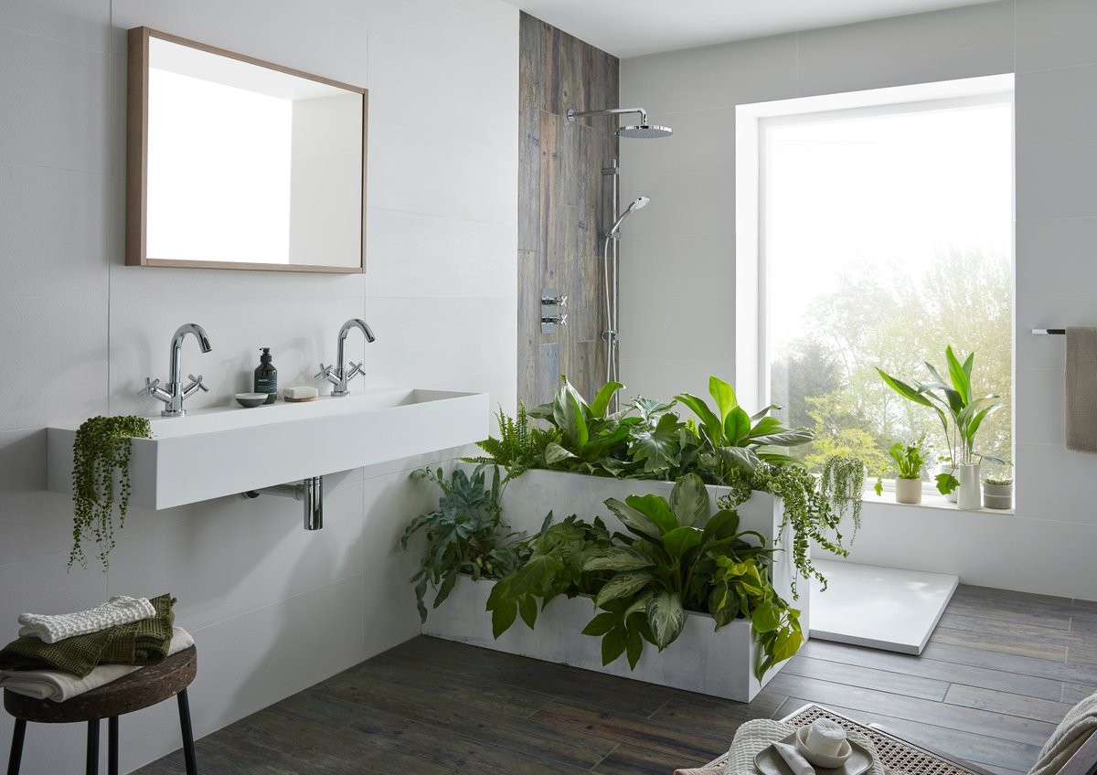 Bathroom plants are one of the biggest trends we are expecting to see during 2022. Not only are they beneficial for our health, but the bathroom is also the perfect environment for letting certain plants thrive! Read up on our Top 10 Bathroom Plant Ideas vado.com/top-10-bathroo…