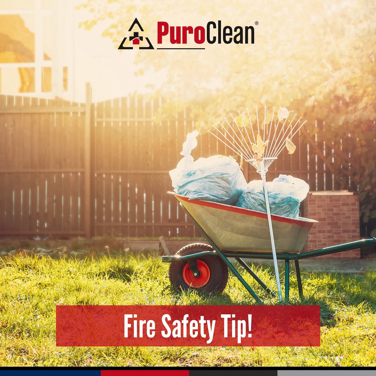 Lawn debris and dry leaves can build up heat and pose a fire risk. Keep piles at a safe distance from your home and dispose of them quickly when completing yard work.
#SafetyTip #SafetyMatters #StaySafe