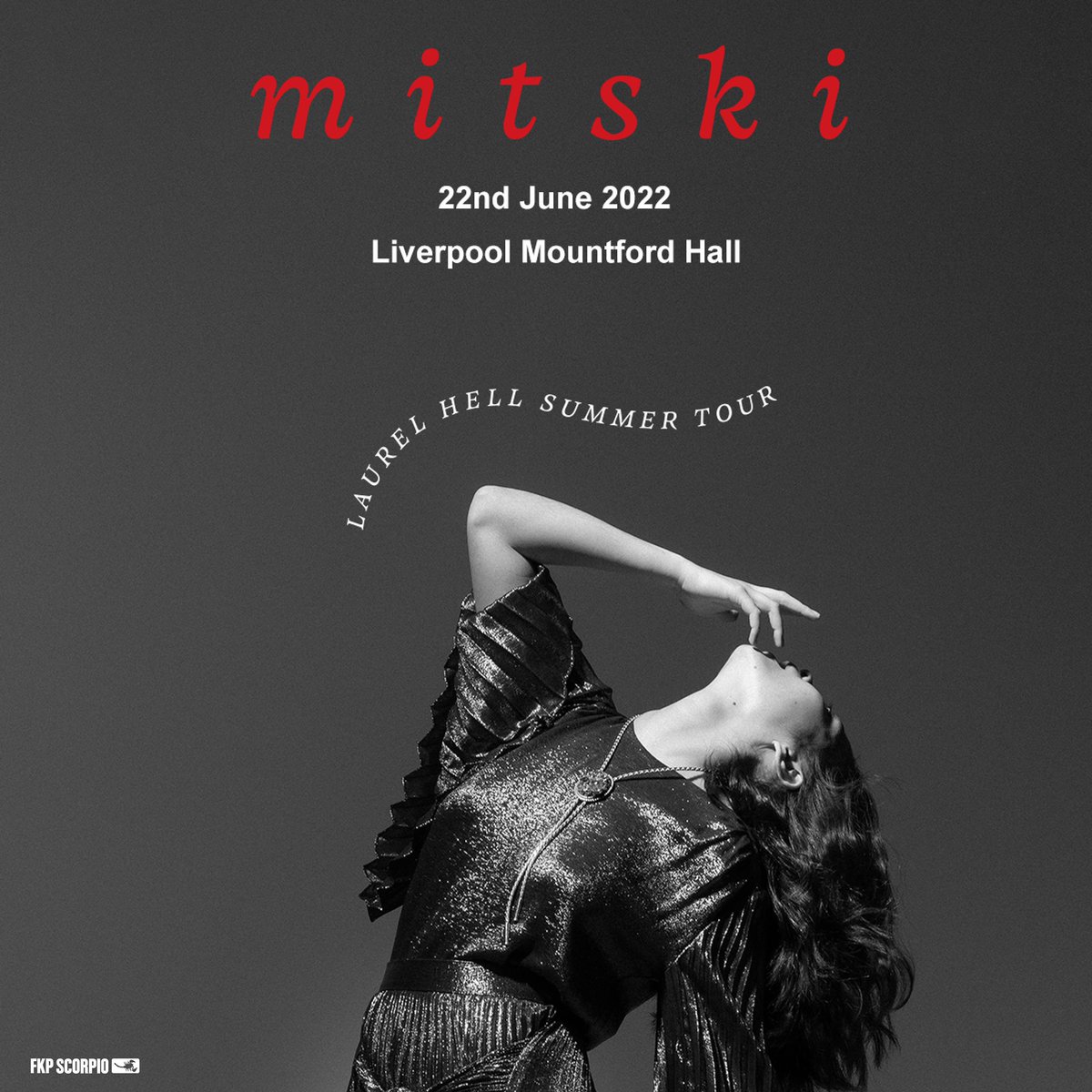 communionone's tweet image. After selling out her April UK dates in seconds, don’t expect tickets to last long for @mitskileaks’ newly announced show at Liverpool’s Mountford Hall this June. Tickets on sale Friday.

#Mitski #LaurelHell #HarryStyles # Liverpool