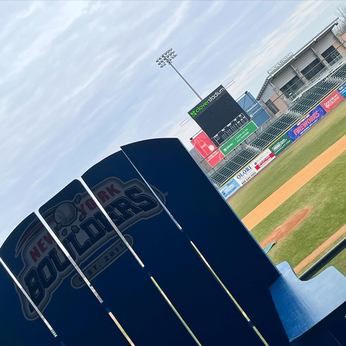 New Signage ✅ Welcome to Clover Stadium.