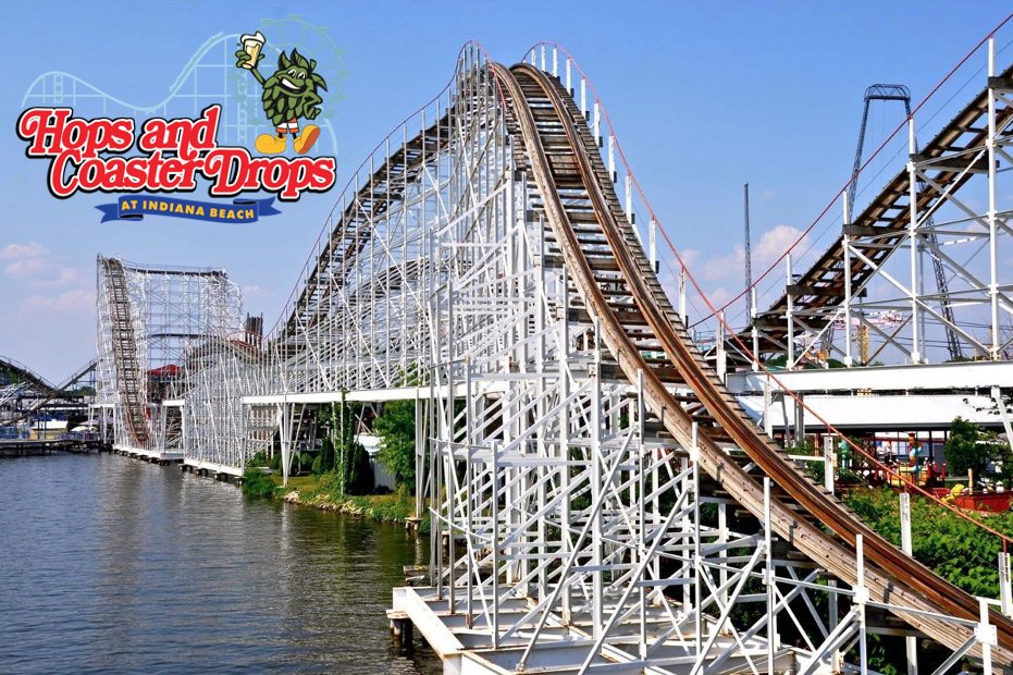 IndianaOnTap's tweet photo. After just 5 days, the 2022 'Hops &amp; Coaster Drops' Craft Beer, Wine &amp; Spirits Fest @IndianaBeach is now over HALFWAY sold out! Get your Early Bird tickets soon to save money and secure your spot! Visit https://t.co/4clMBDICze https://t.co/dGkySABR3O