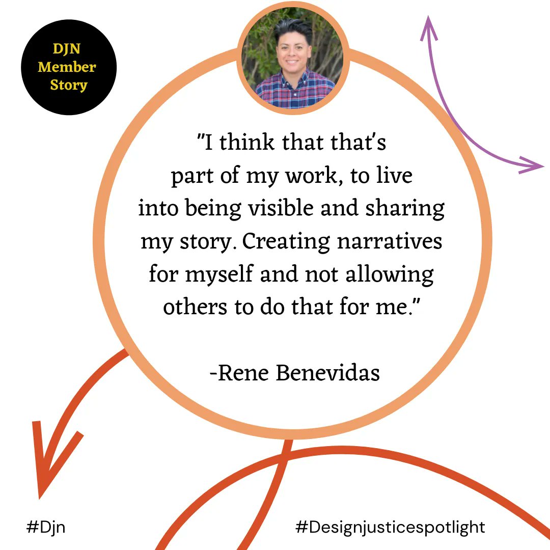 design__justice's tweet image. Here is a snippet from Rene Benevides - we will be sharing bits and pieces of Rene&apos;s story in the coming weeks! Link to full Story Here: buff.ly/36SUD1A
Learn more about Rene&apos;s work here: buff.ly/3uwjGzX
#Designjusticespotlight #DesignJusticeNews