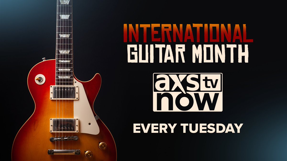 TheSelectTV's tweet photo. Celebrate International Guitar Month Tuesdays in April with documentaries/interviews that showcase music’s greatest guitar talents, from @EricClapton and @JimiHendrix to @SantanaCarlos and @alicecooper. Watch Tuesdays this March at 8/7c on #AXSTVNOW. @AXSTV [Ch. 400 of #SelectTV] https://t.co/dpnmbhn4yS