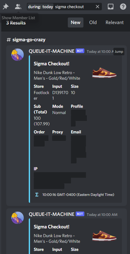 virulencefx (@harrycoppins1) on Twitter photo easy ACO hits this morning, thanks <a href="/wrathsoftware/">Labubumaster</a> <a href="/sigmabots/">sigma x SecretCLI</a>
🌐: <a href="/DonutProxies/">DONUT_proxies</a> <a href="/LiveProxies/">Live Proxies</a> <a href="/WinnerProxies/">Winner proxies</a> <a href="/SPA_Proxies/">icedmilo</a> <a href="/LEMONPROXY2020/">LEMONPROXY</a>
👬: <a href="/TheNorthCop/">TheNorthCop</a> <a href="/AMNotifyCA/">AMNotify Canada</a> <a href="/kitchenclubio/">Resell Kitchen 🍳</a> <a href="/CarbnIO/">Carbon</a>
ACO: <a href="/ToastyACO/">ToastyACO</a> easy ACO hits this morning, thanks <a href="/wrathsoftware/">Labubumaster</a> <a href="/sigmabots/">sigma x SecretCLI</a>
🌐: <a href="/DonutProxies/">DONUT_proxies</a> <a href="/LiveProxies/">Live Proxies</a> <a href="/WinnerProxies/">Winner proxies</a> <a href="/SPA_Proxies/">icedmilo</a> <a href="/LEMONPROXY2020/">LEMONPROXY</a>
👬: <a href="/TheNorthCop/">TheNorthCop</a> <a href="/AMNotifyCA/">AMNotify Canada</a> <a href="/kitchenclubio/">Resell Kitchen 🍳</a> <a href="/CarbnIO/">Carbon</a>
ACO: <a href="/ToastyACO/">ToastyACO</a>