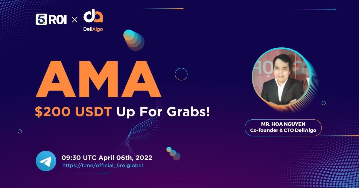 DeliAlgo Ecosystem (@deli_algo) on Twitter photo ๐ฅ๐๐๐ ๐๐๐จ๐ฎ๐ญ ๐๐๐ฅ๐ข๐๐ฅ๐ ๐จ (๐๐๐)๐ฅ
โ
Let's join the AMA to learn about DeliAlgo (Delicoin), the opportunity to meet and answer questions directly with the DeliAlgo team.
โฑTime: 09:30 (UTC) Wednesday, April 06th, 2022.
#delialgo #delicoin #dlc ๐ฅ๐๐๐ ๐๐๐จ๐ฎ๐ญ ๐๐๐ฅ๐ข๐๐ฅ๐ ๐จ (๐๐๐)๐ฅ
โ
Let's join the AMA to learn about DeliAlgo (Delicoin), the opportunity to meet and answer questions directly with the DeliAlgo team.
โฑTime: 09:30 (UTC) Wednesday, April 06th, 2022.
#delialgo #delicoin #dlc