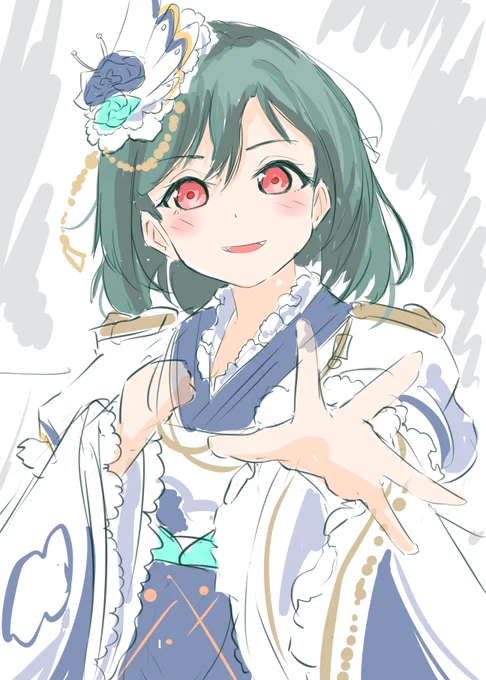 #しお子の日
決意の光が好きすぎて気がついたら描いてたラクガキ 