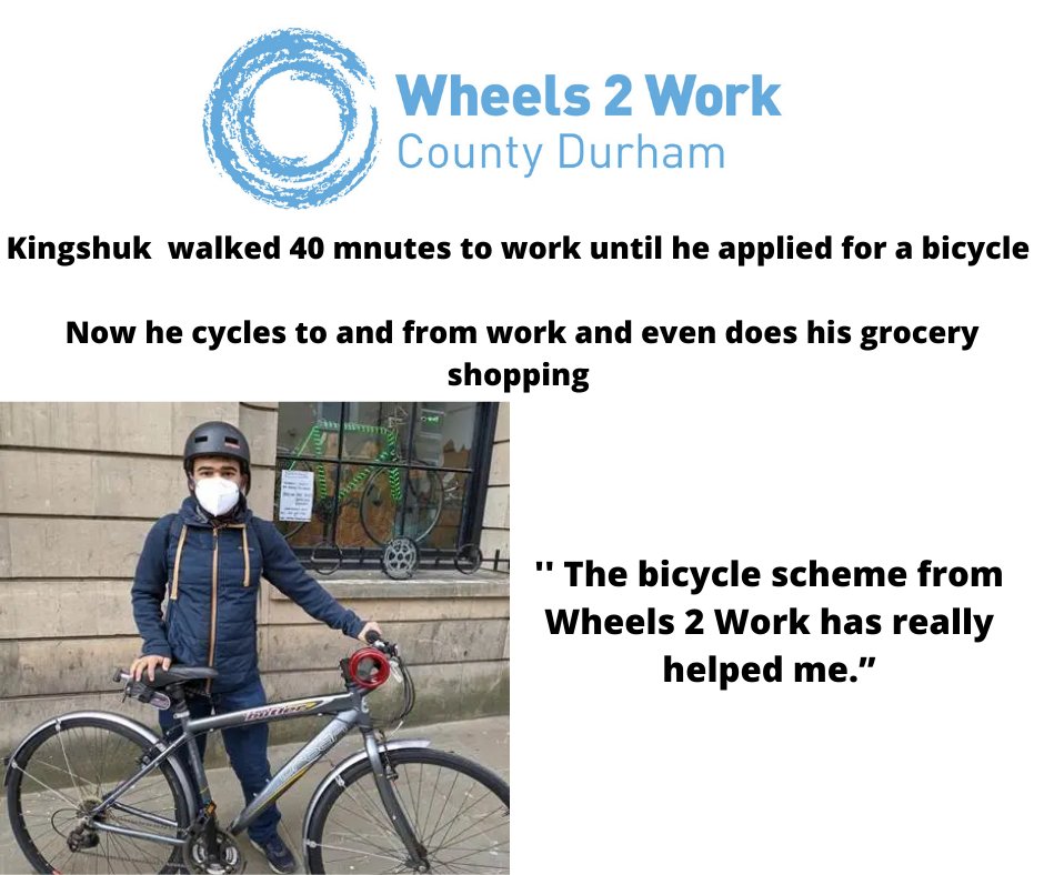 W2WDurham's tweet photo. Don't let a lack of transport stop you  from getting your dream job , College placement or apprenticeship 

we can help contact :
0191 3038442 
info@w2wcd.org.uk
https://t.co/dD8Spzib9D

#countydurham https://t.co/WAJ726lwIB